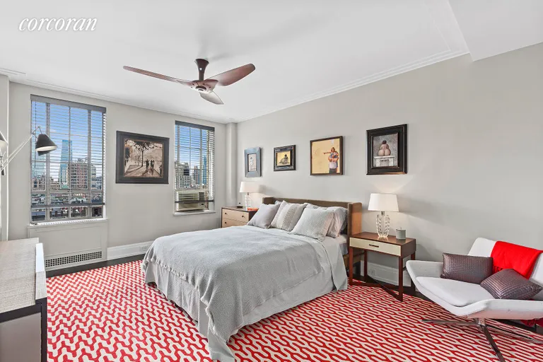 New York City Real Estate | View 353 West 56th Street, 11FG | Master Bedroom | View 5