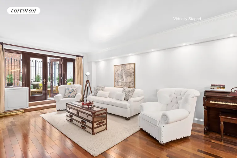 New York City Real Estate | View 30 East 62nd Street, 2H | Comfortable and spacious living room | View 2