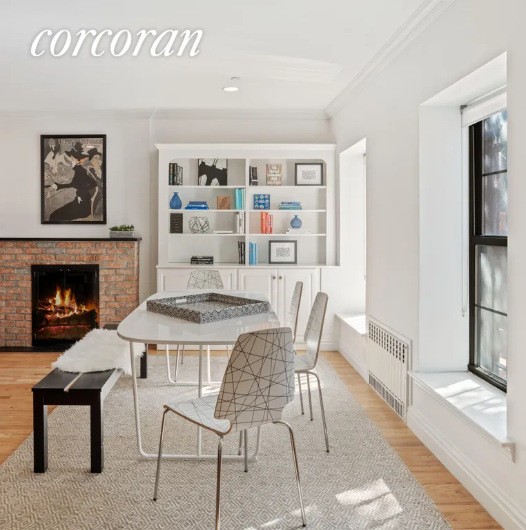 New York City Real Estate | View 41 Park Place, 1 | Working wood-burning fireplace | View 3