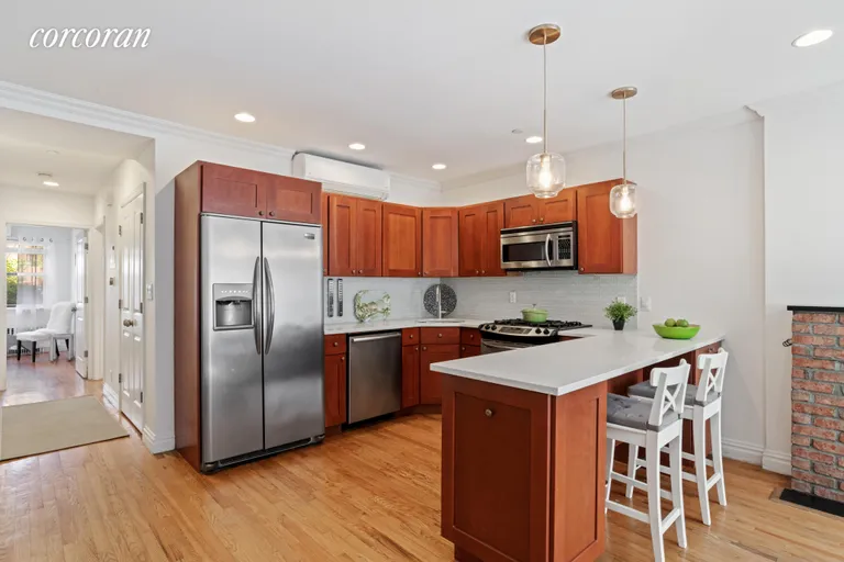 New York City Real Estate | View 41 Park Place, 1 | Frigidaire & Bosch stainless steel appliances | View 4