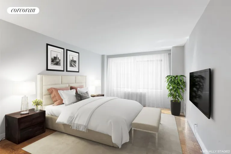 New York City Real Estate | View 225 East 57th Street, 9F | Primary Bedroom | View 3