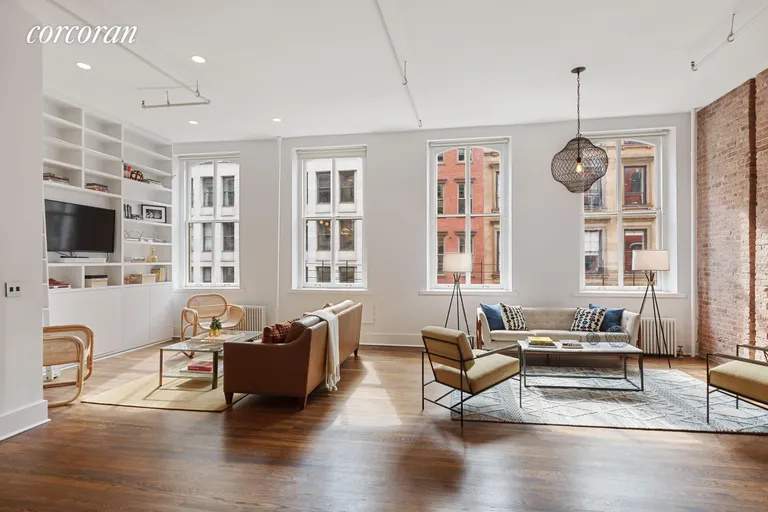 New York City Real Estate | View 74 Reade Street, 3W | 2 Beds, 2 Baths | View 1