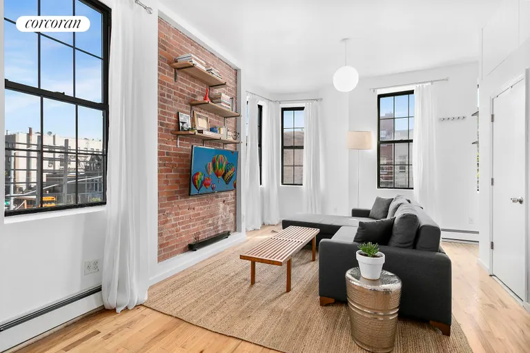 New York City Real Estate | View 442 Willoughby Avenue, 2 | 2 Beds, 2 Baths | View 1