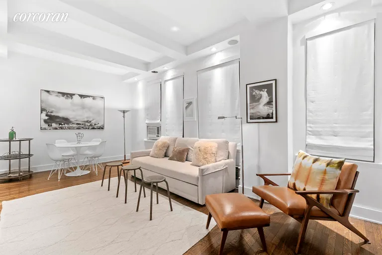 New York City Real Estate | View 66 MADISON AVENUE, 3D | High Ceiling Living Room | View 2