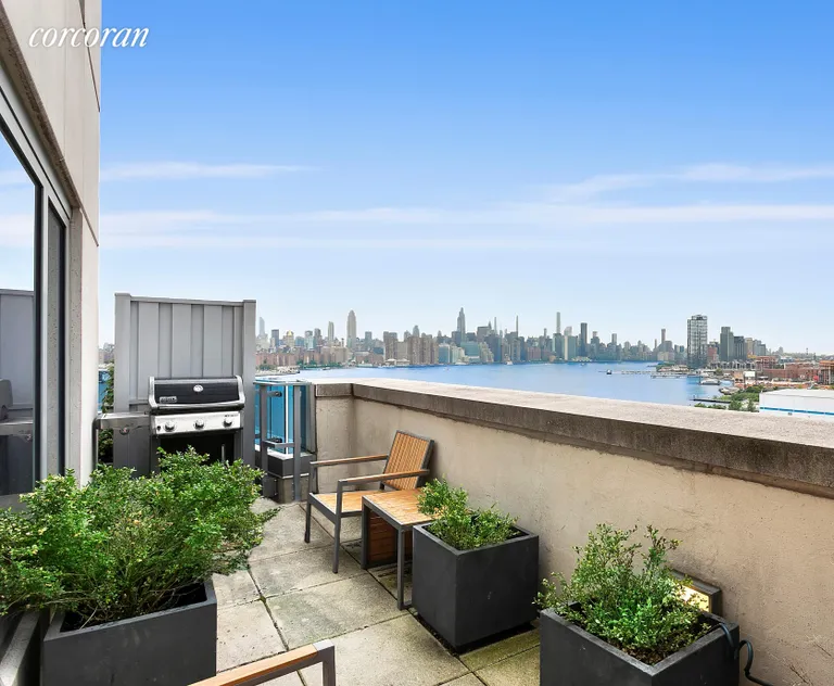 New York City Real Estate | View 34 North 7th Street, PH1D | Private Terrace | View 4