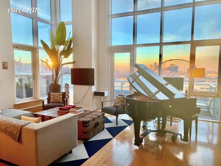 New York City Real Estate | View 34 North 7th Street, PH1D | Sunset Views | View 15
