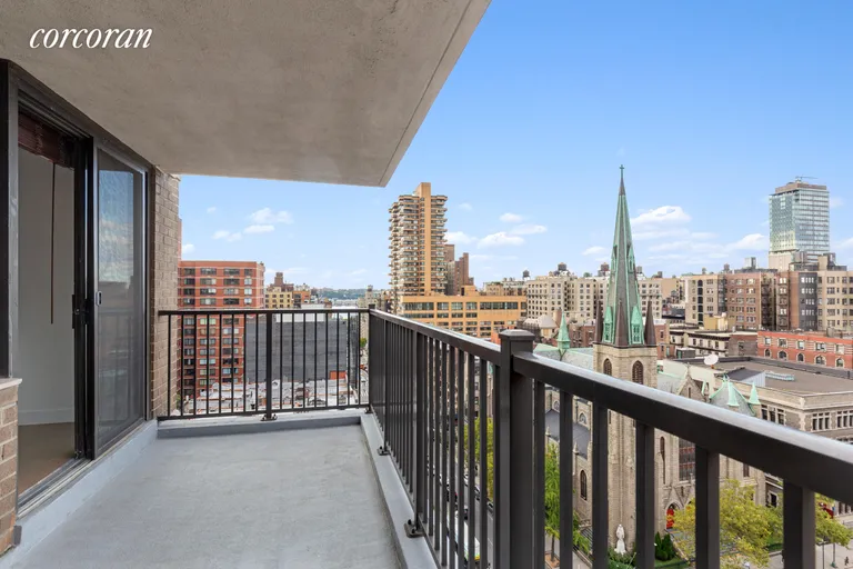 New York City Real Estate | View 175 West 95th Street, 14F | Private balcony | View 2