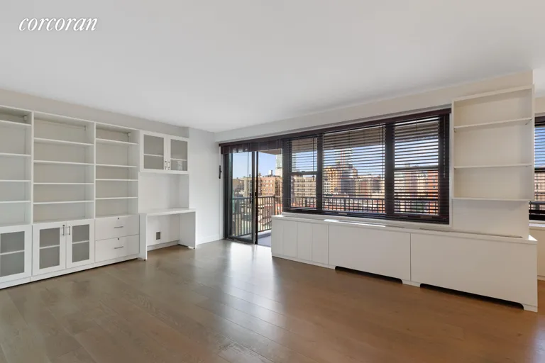 New York City Real Estate | View 175 West 95th Street, 14F | Seamless entertaining with outdoor space off LR | View 4
