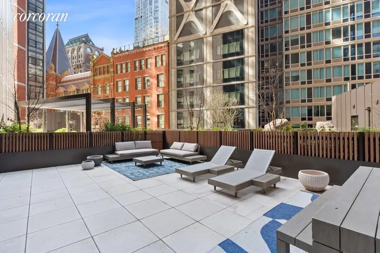 New York City Real Estate | View 25 Park Row, 5A | Outdoor Garden patio | View 10