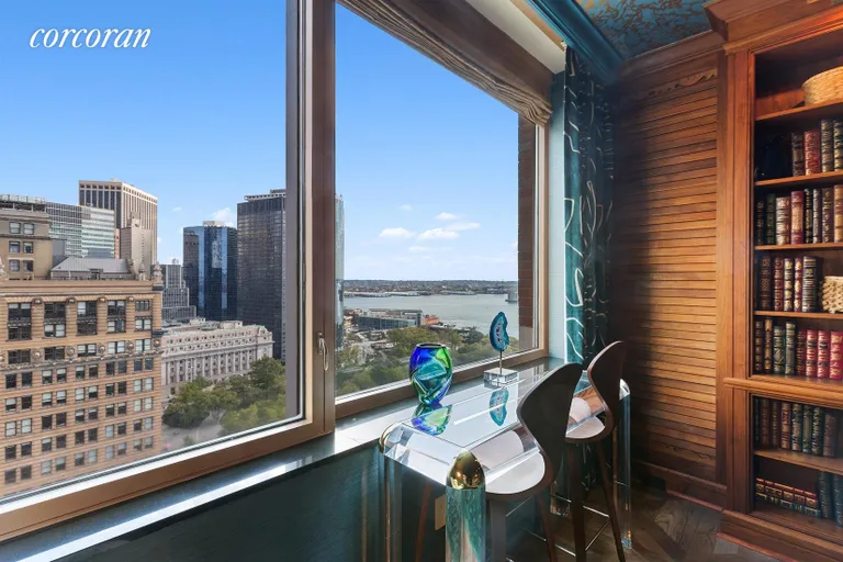 New York City Real Estate | View 10 West Street, 26D | View of Battery Park and Harbor | View 2