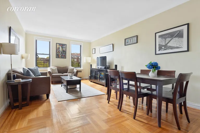 New York City Real Estate | View 415 Ocean Parkway, 4G | 3 Beds, 2 Baths | View 1