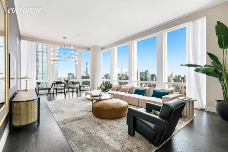 New York City Real Estate | View 35 Hudson Yards, 6303 | 3 Beds, 3 Baths | View 1
