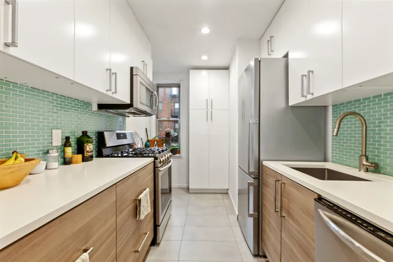 New York City Real Estate | View 385 East 16th Street, 5C | Renovated + windowed galley kitchen | View 3