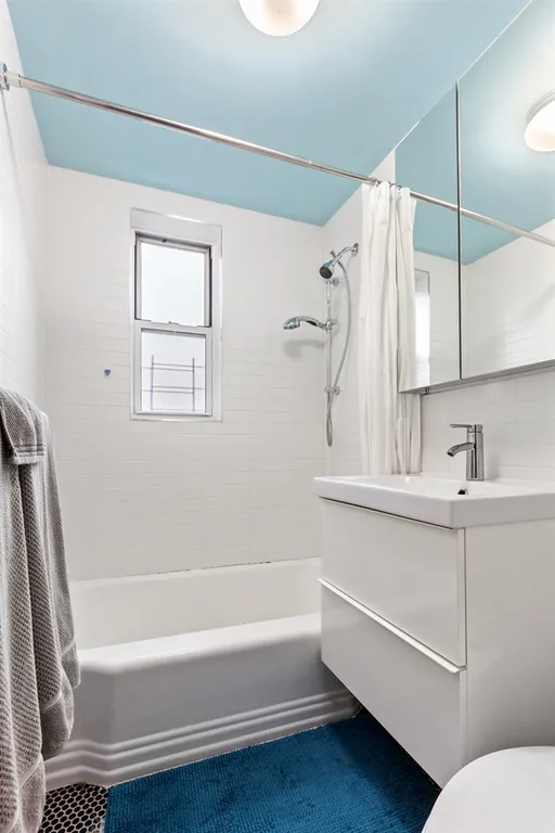 New York City Real Estate | View 385 East 16th Street, 5C | Crisp, tiled bathroom | View 6