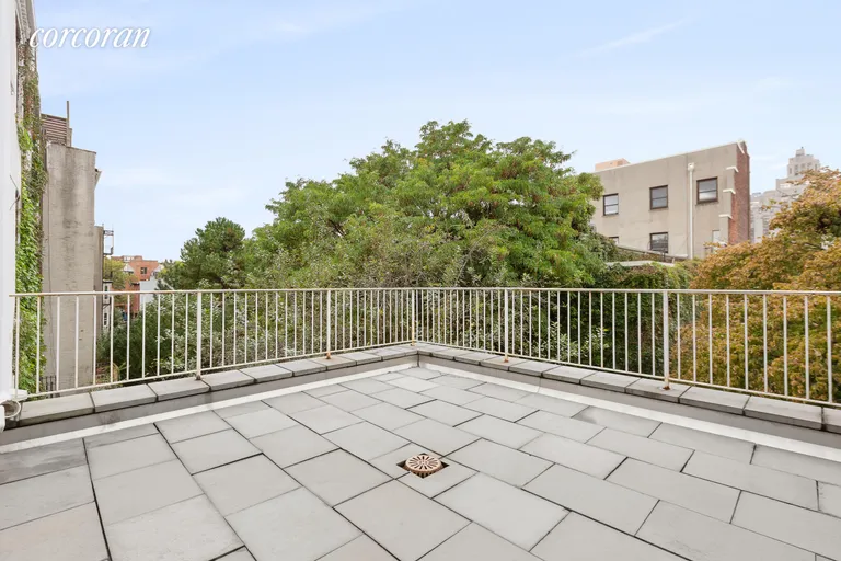 New York City Real Estate | View 286 Hicks Street | Large West Facing Terrace | View 22