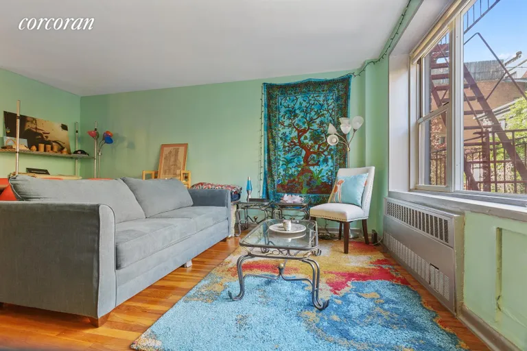 New York City Real Estate | View 45 Grace Court, 2E | Living Room | View 5