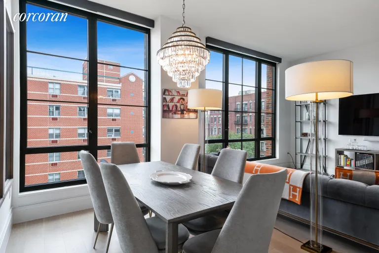 New York City Real Estate | View 438 East 12th Street, 5K | Bright East Facing Dining Room | View 4