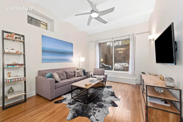 New York City Real Estate | View 9 Barrow Street, 2M | Living Room  | View 2