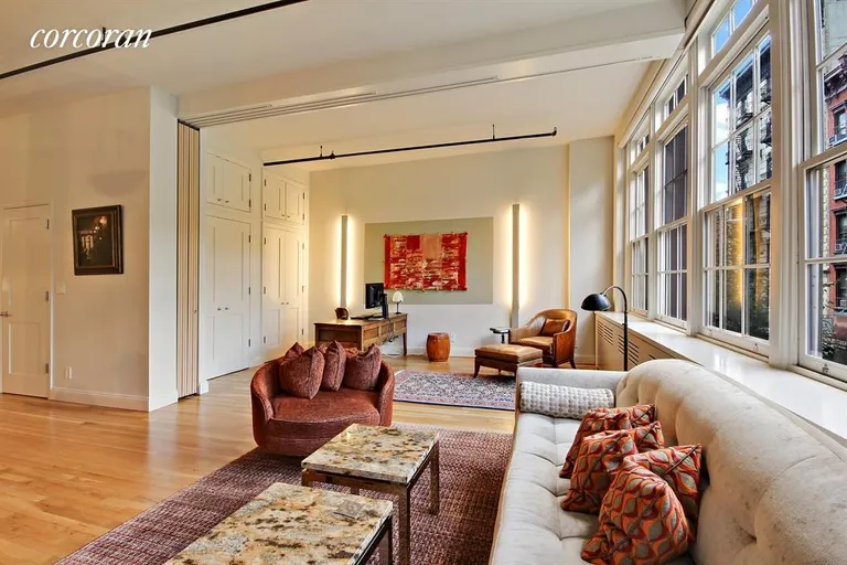 New York City Real Estate | View 140 Thompson Street, 2F | Living Room | View 3