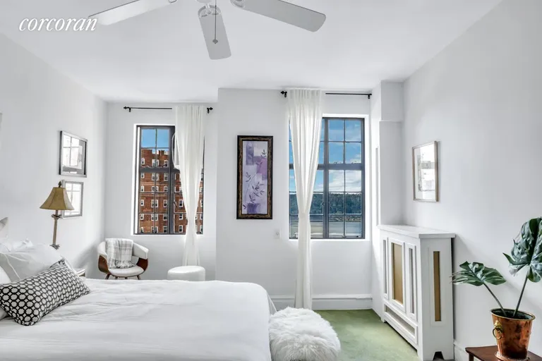 New York City Real Estate | View 116 Pinehurst Avenue, F61/62 | Water view from other western facing bedroom | View 16