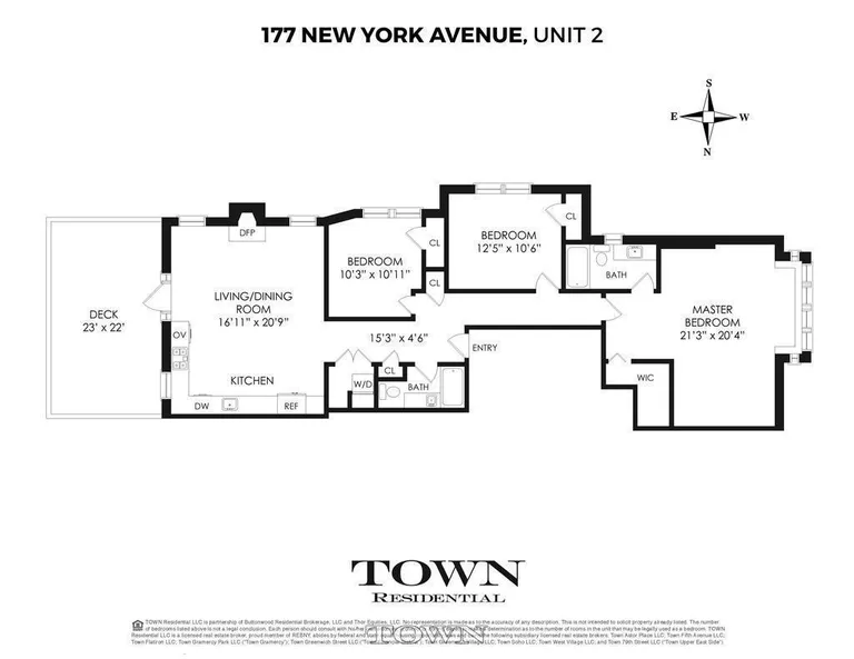 177 New York Avenue, 2 | floorplan | View 9