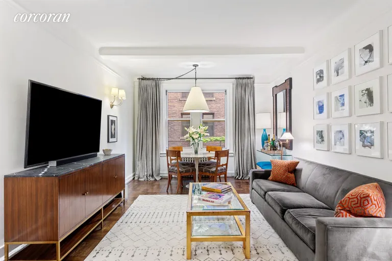 New York City Real Estate | View 11 West 69th Street, 1C | Living Room | View 5