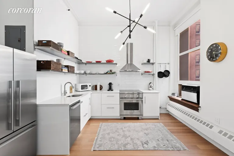New York City Real Estate | View 90 Prince Street, 2N | New, pristine modern kitchen | View 4