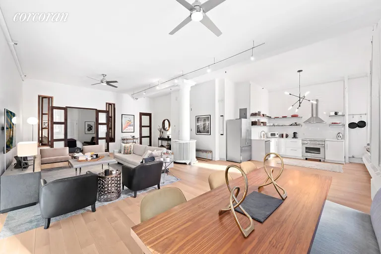 New York City Real Estate | View 90 Prince Street, 2N | Open & spacious grand scale true loft  | View 6