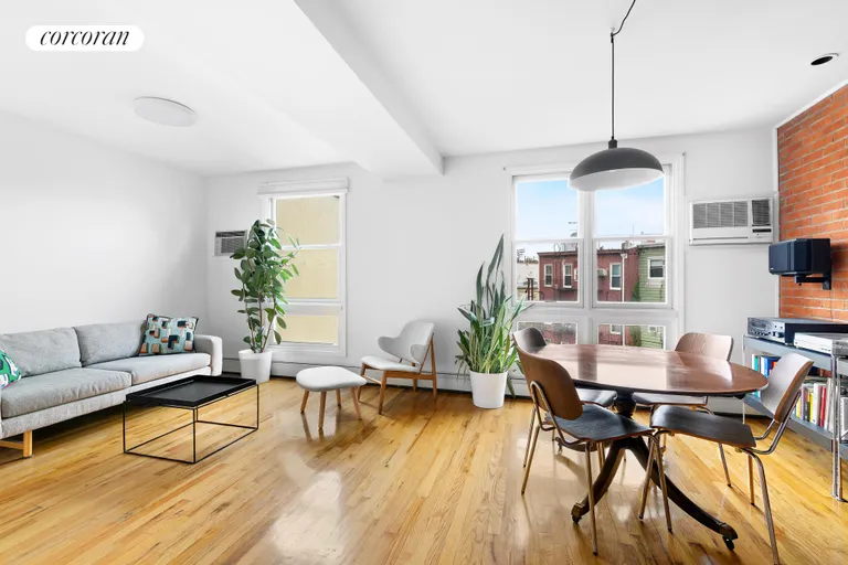 New York City Real Estate | View 215 North 11th Street, 3 | 2 Beds, 1 Bath | View 1