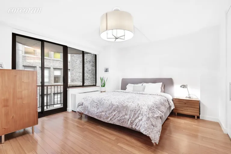 New York City Real Estate | View 45 East 25th Street, 19D | LARGE BEDROOM WITH GREAT CLOSETS AND A BALCONY! | View 4