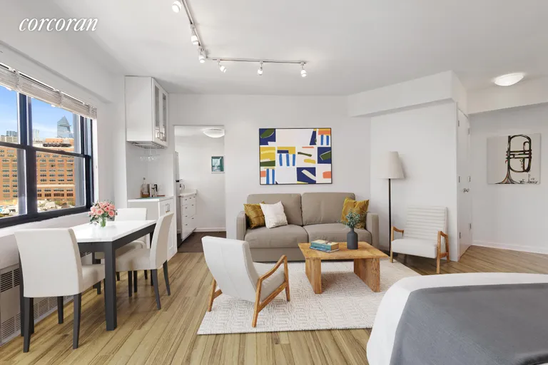 New York City Real Estate | View 31 Jane Street, 15A | Super Bright, Great Wall Space and Three Closets  | View 2