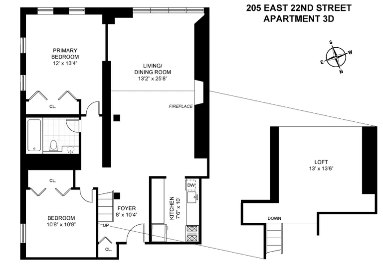 205 East 22Nd Street, 3D | floorplan | View 11