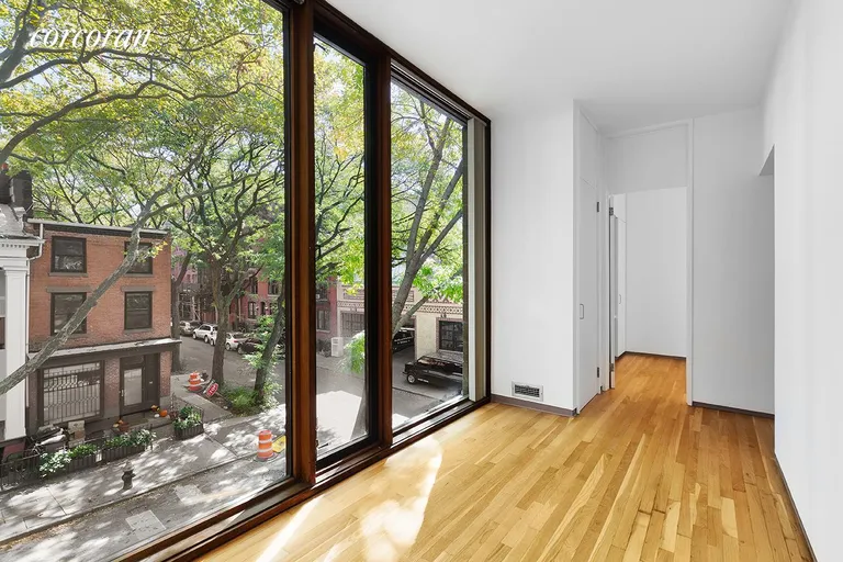 New York City Real Estate | View 48 Willow Place | Sunny Atrium and Hallways | View 17