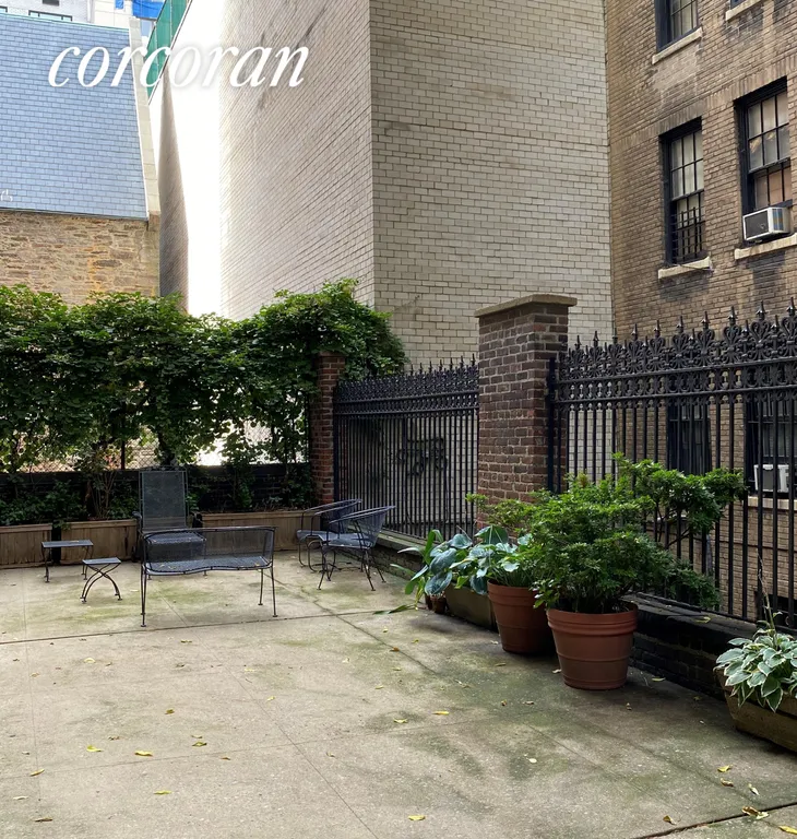 New York City Real Estate | View 125 East 74th Street, 3C | Building Garden | View 15