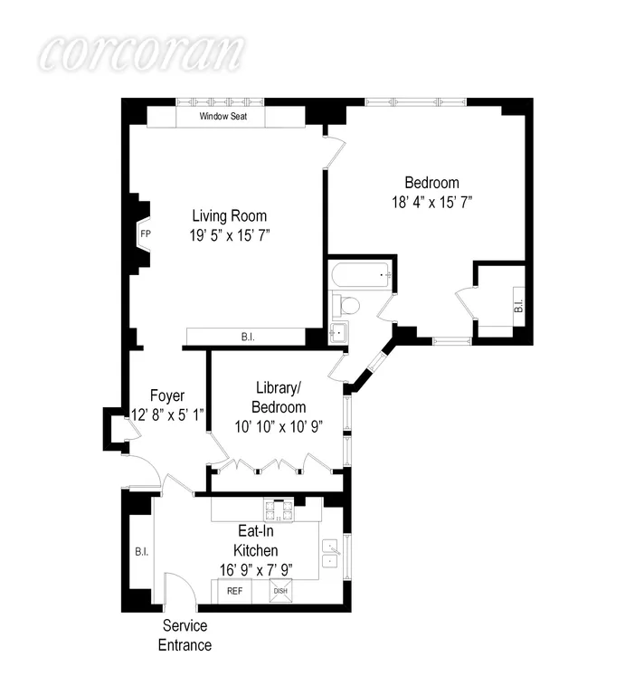 New York City Real Estate | View 125 East 74th Street, 3C | Floor Plan | View 10