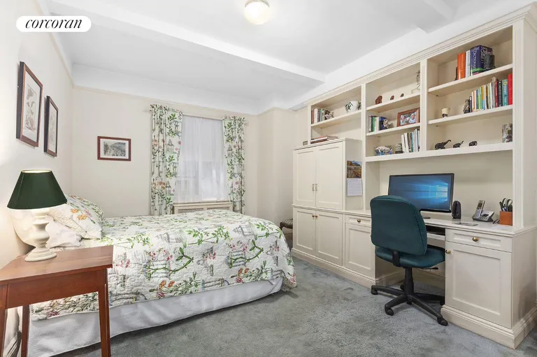 New York City Real Estate | View 49 East 96th Street, 3A | 2nd Bedroom with built-in desk and storage | View 5