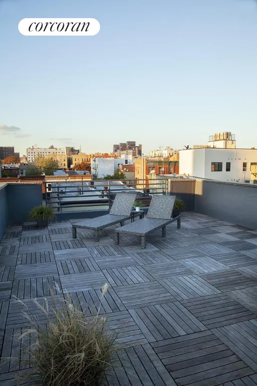 New York City Real Estate | View 821 DeKalb Avenue, 3 | Private roof deck | View 12
