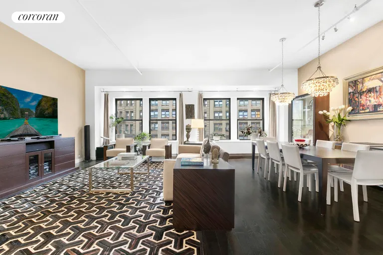 New York City Real Estate | View 12 West 18th Street, 6E | 2 Beds, 2 Baths | View 1