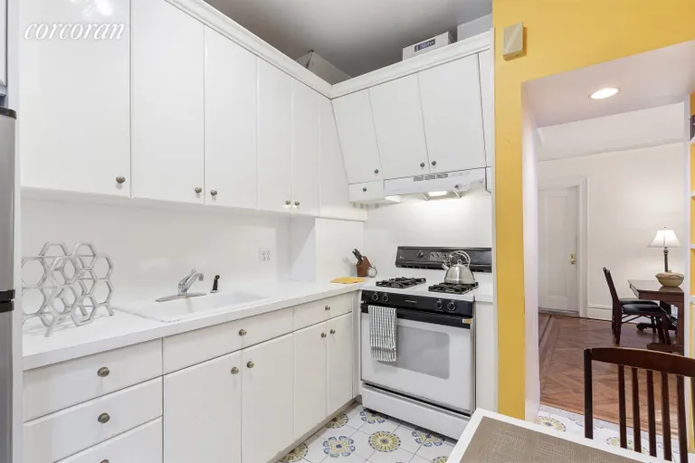 New York City Real Estate | View 105 West 72nd Street, 2C | Eat-in kitchen with window | View 2