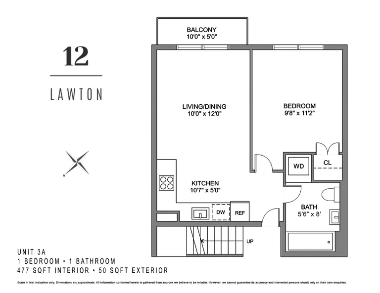 12 Lawton Street, 3A | floorplan | View 5