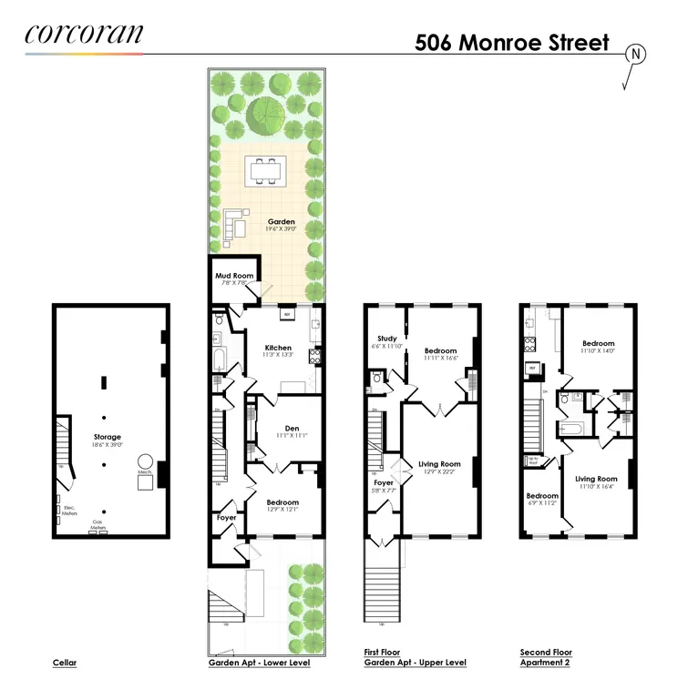 506 Monroe Street | floorplan | View 16