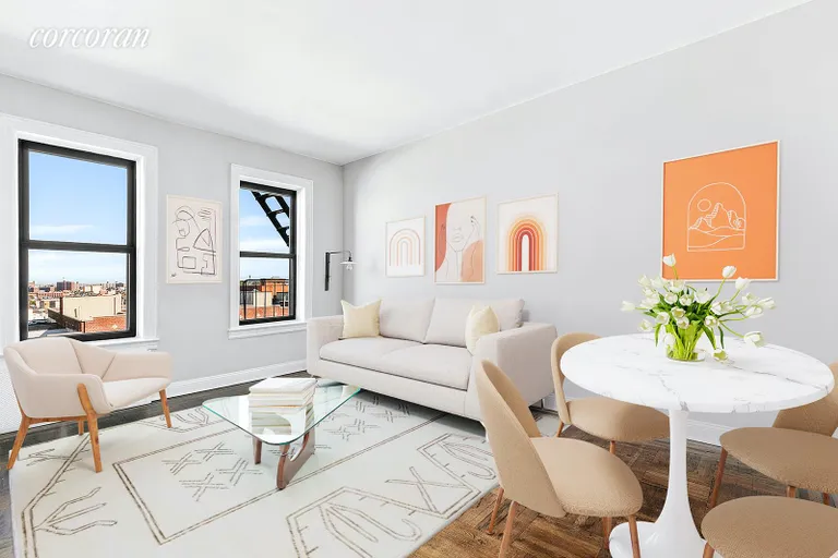 New York City Real Estate | View 61 Eastern Parkway, 6E | 1 Bed, 1 Bath | View 1