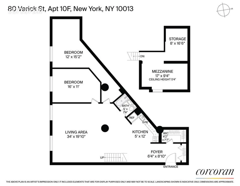 New York City Real Estate | View 80 Varick Street, 6FF | room 13 | View 14