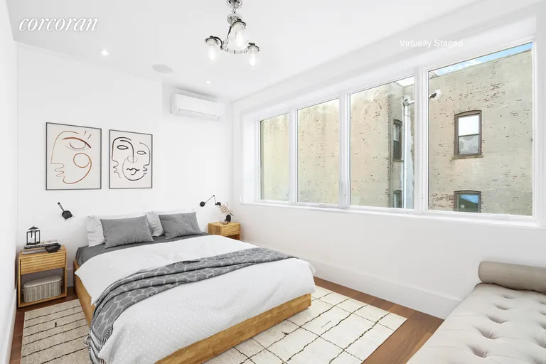 New York City Real Estate | View 134A Patchen Avenue | Generous master bedroom with oversized windows! | View 5