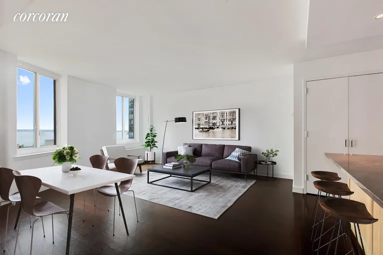 New York City Real Estate | View 333 Rector Place, PHS2 | 1 Bed, 1 Bath | View 1
