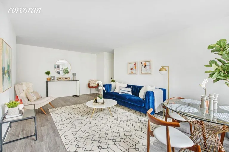 New York City Real Estate | View 303 West 66th Street, 5CE | Spacious w/room for dining | View 2