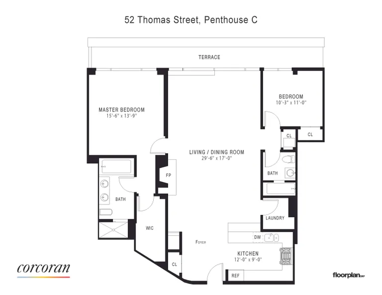 52 Thomas Street, PHC | floorplan | View 9