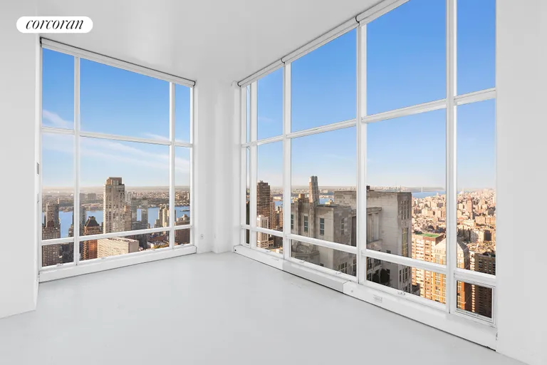 New York City Real Estate | View 1 Central Park West, PH52B | Bedroom with N, W view | View 6