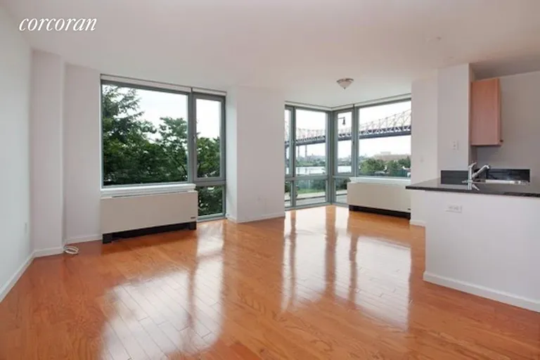 New York City Real Estate | View 455 Main Street, 3Q | 1 Bed, 1 Bath | View 1