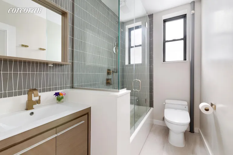 New York City Real Estate | View 35 Clark Street, F4 | Renovated Bathroom | View 8
